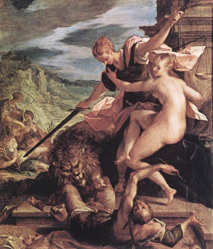 AACHEN, Hans von Allegory gdg oil painting image